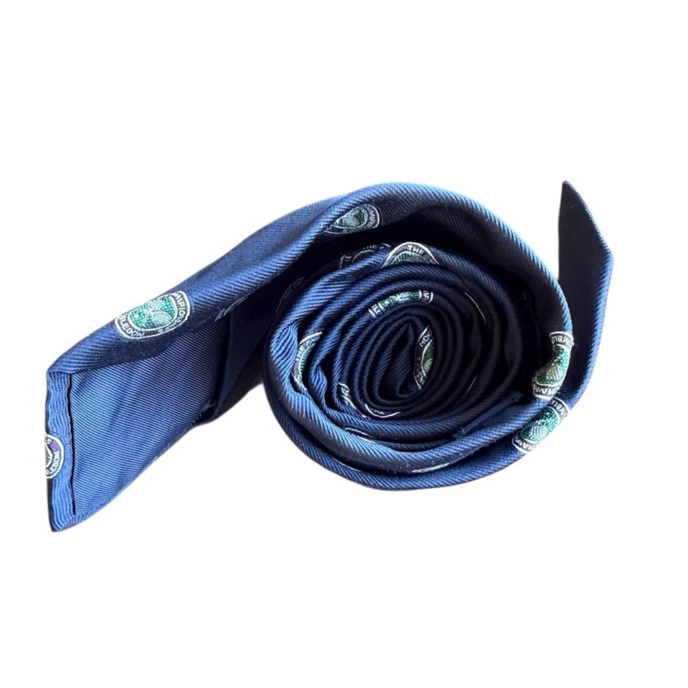 Polo Ralph Lauren Umpire Silk Necktie “The Championships Wimbledon”